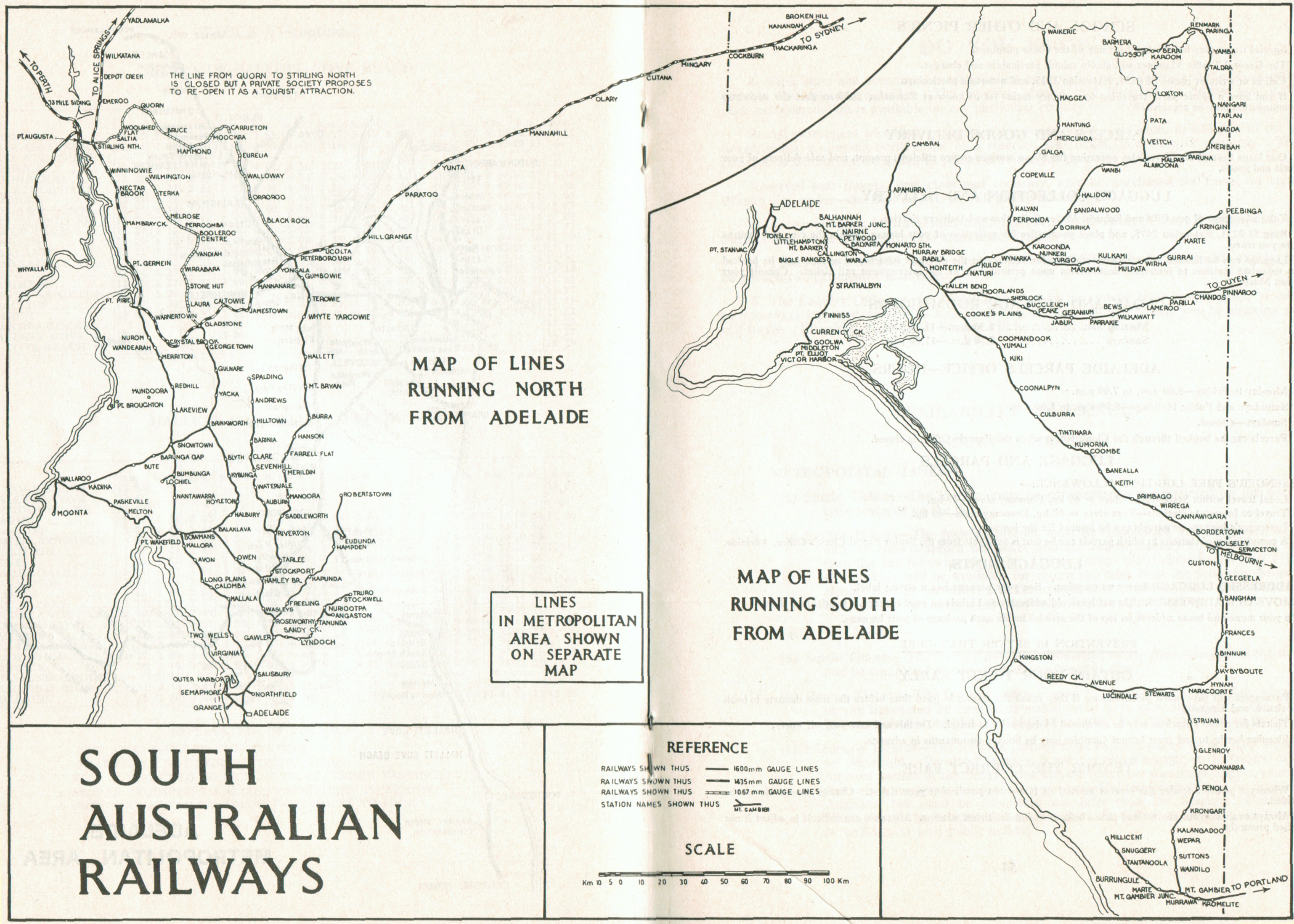 Old Ghan Railway Line Map Historic Australian Rail Maps